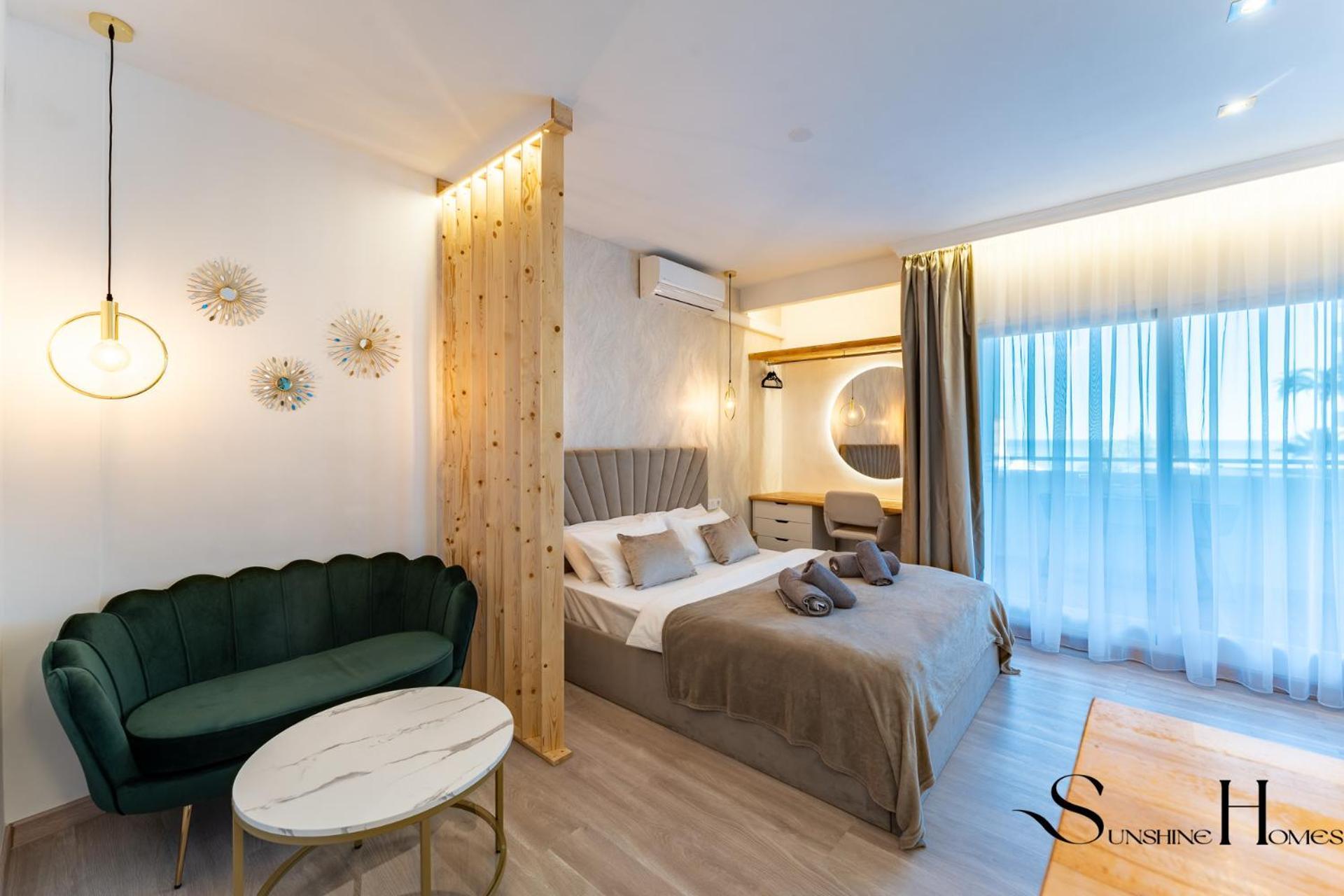 Seaview Beachfront Studio With Aqua Park & Balcony Benalmádena Exteriér fotografie