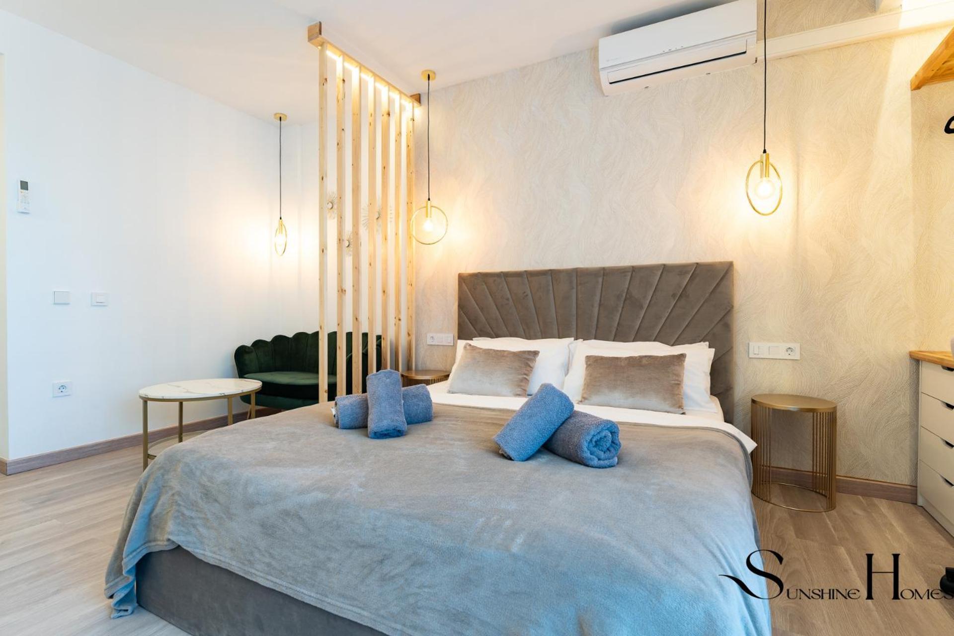 Seaview Beachfront Studio With Aqua Park & Balcony Benalmádena Exteriér fotografie