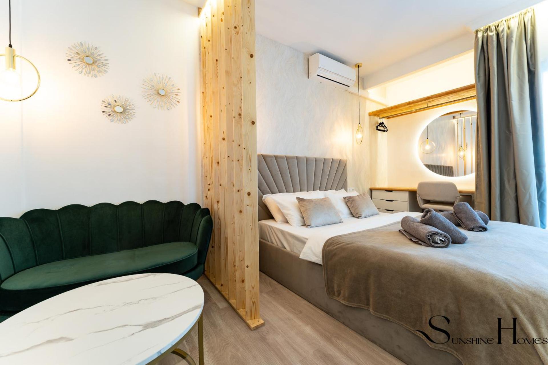 Seaview Beachfront Studio With Aqua Park & Balcony Benalmádena Exteriér fotografie